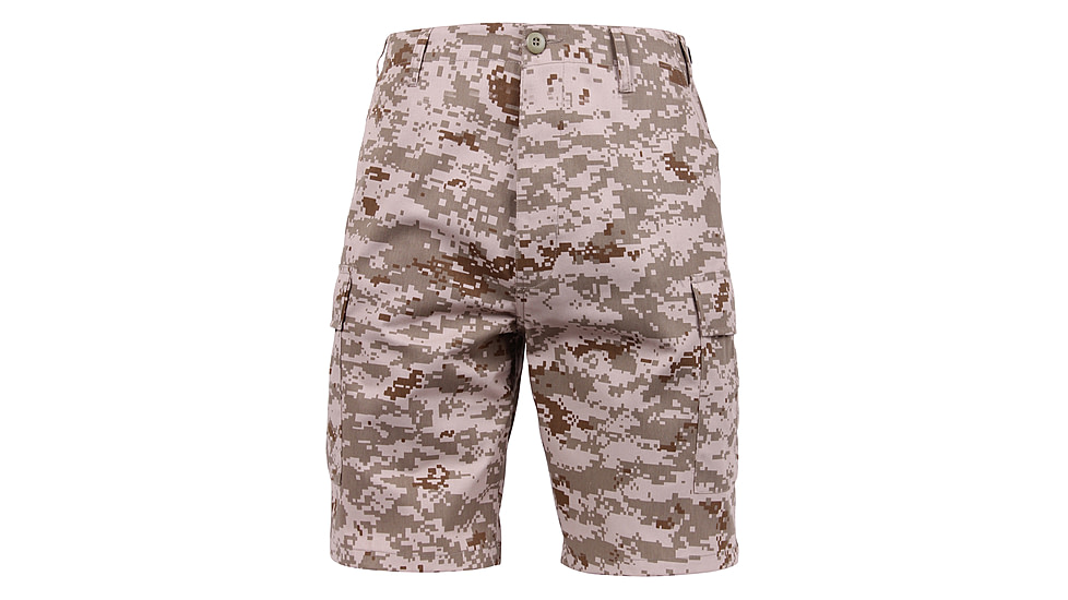 Rothco Camo BDU Shorts, Tri-Color Desert Camo, Large, 7672-Tri-ColorDesertCamo-L