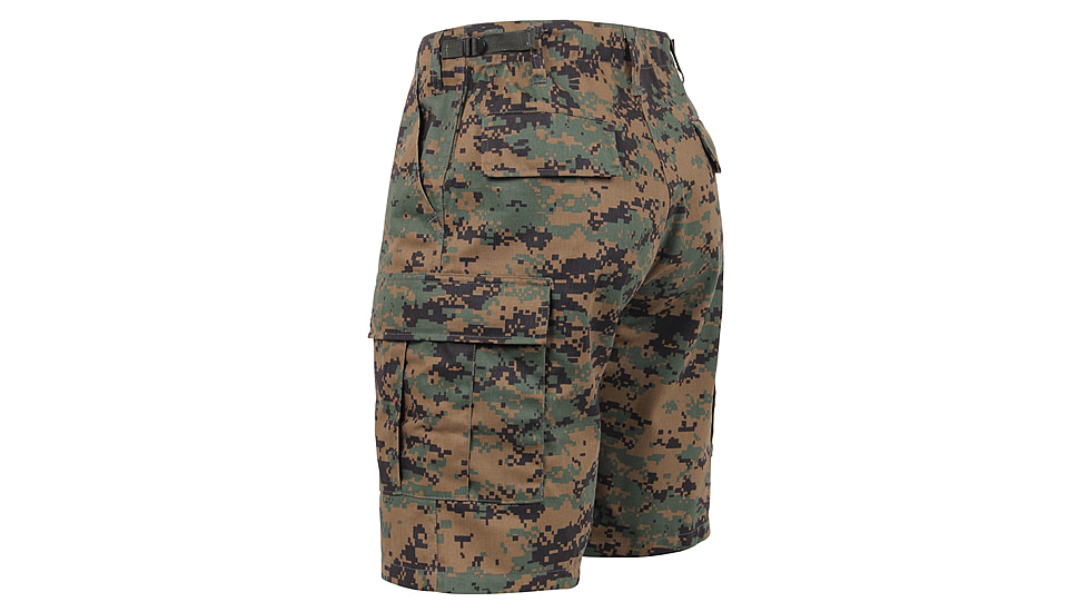Rothco Camo BDU Shorts, Tri-Color Desert Camo, Large, 7672-Tri-ColorDesertCamo-L