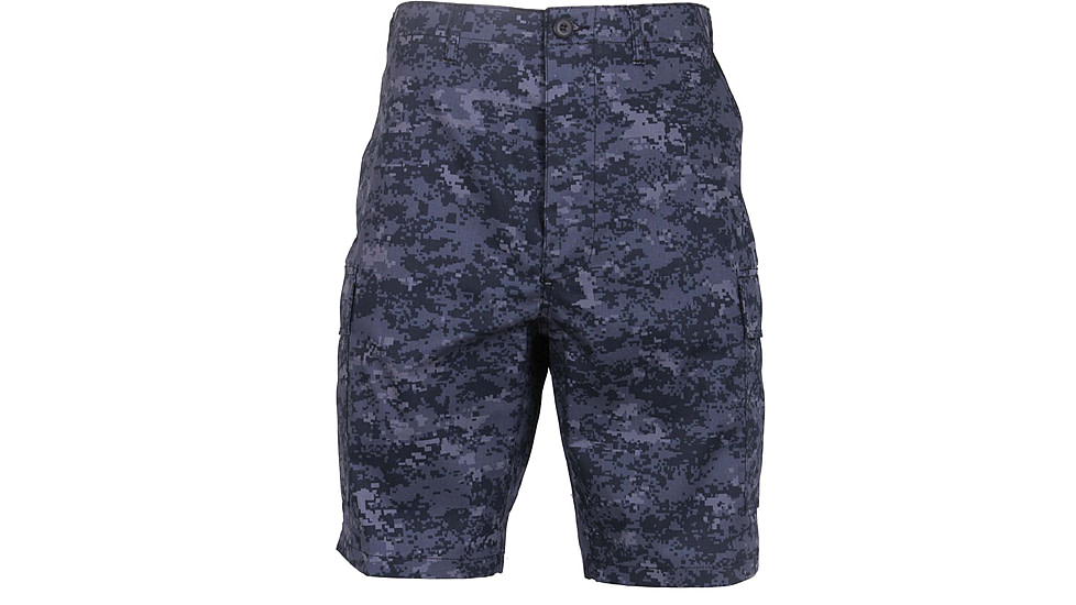 Rothco Camo BDU Shorts, Midnight Digital Camo, 2XL, 68214-MidnightDigitalCamo-2XL