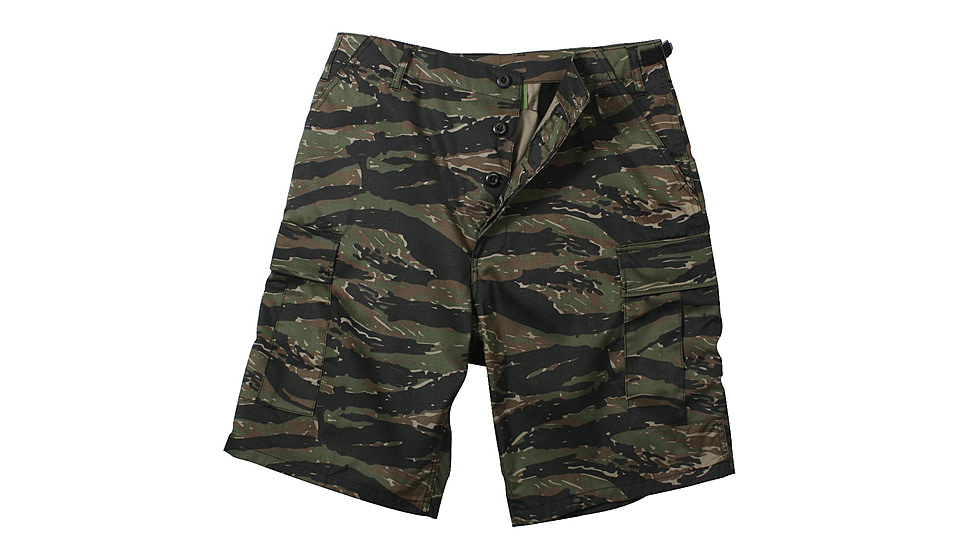 Rothco Camo BDU Shorts, Tri-Color Desert Camo, Large, 7672-Tri-ColorDesertCamo-L