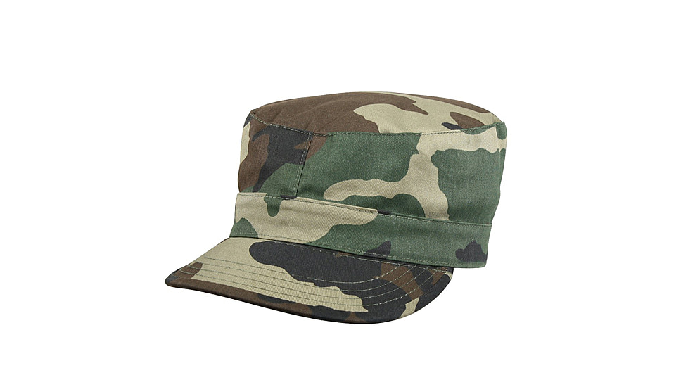 Rothco Camo Fatigue Caps, Woodland Camo, 2XL, 4510-WoodlandCamo-2XL