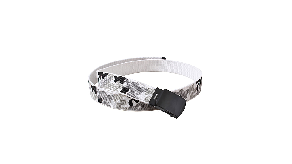 Rothco Camo Reversible Web Belt, City Camo / White, 54, 4179-CityCamoWhite-54Inches