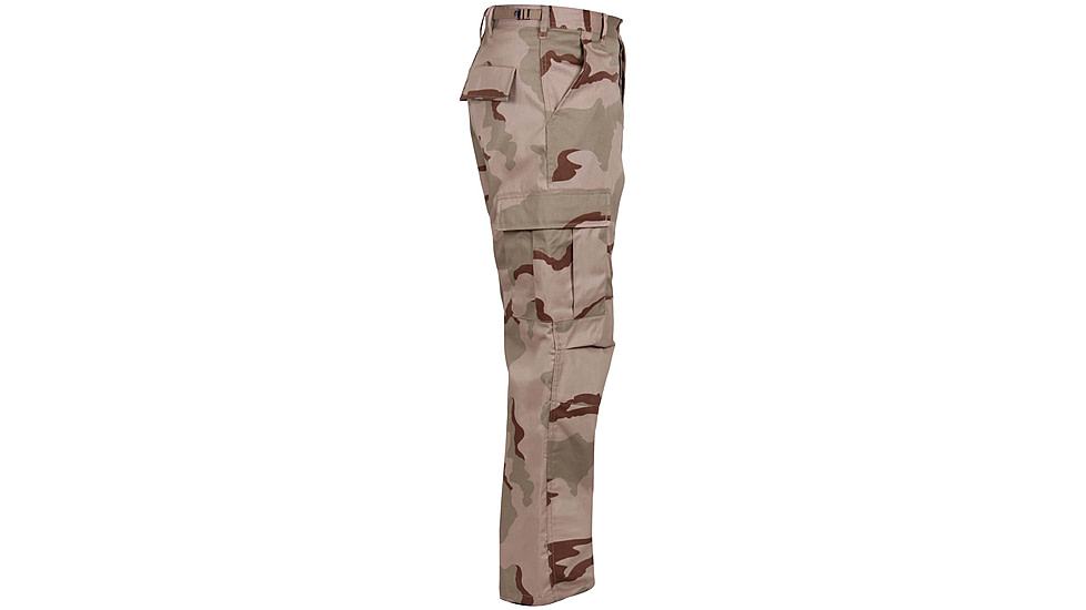 Rothco Camo Tactical BDU Pants - Mens, Tri-Color Desert Camo, Small, 8965-Tri-ColorDesertCamo-S