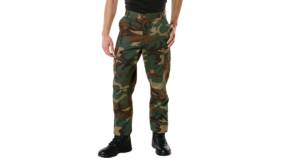 Rothco Camo Tactical BDU Pants - Mens, Woodland Camo, 7XL, 63- 66in Waist, 78460-WoodlandCamo-7XL63-66Waist
