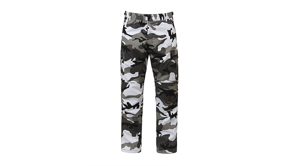 Rothco Color Camo Tactical BDU Pants - Mens, City Camo, Small, Long, 7884-CityCamo-S-Long27-31Waist3212-3512Length