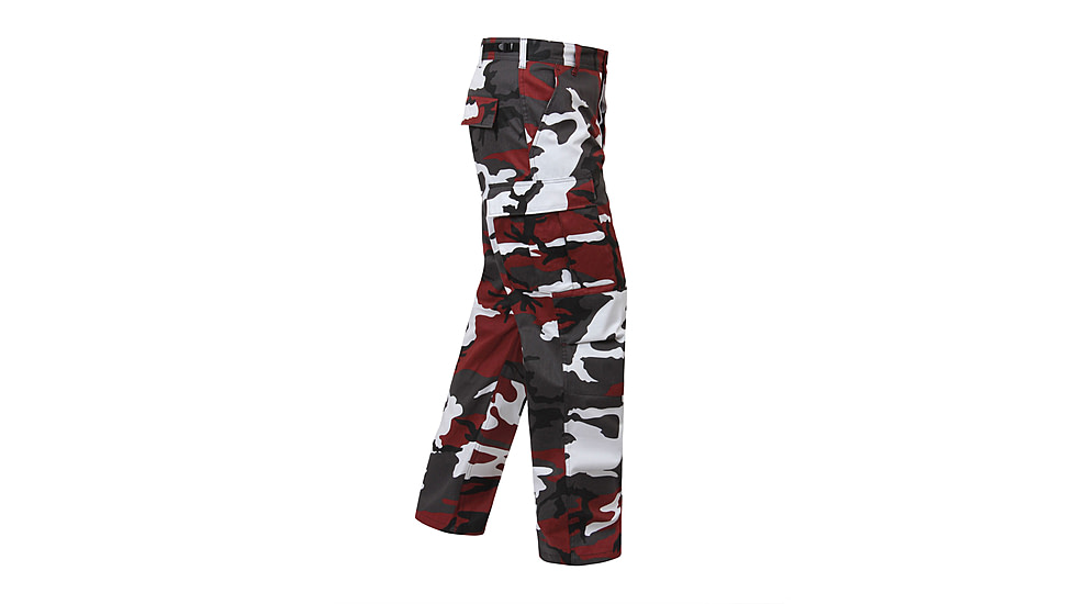 Rothco Color Camo Tactical BDU Pants - Mens, Red Camo, 4XL, 79180-RedCamo-4XL