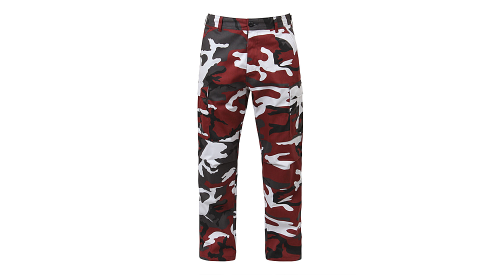 Rothco Color Camo Tactical BDU Pants - Mens, Red Camo, 4XL, 79180-RedCamo-4XL