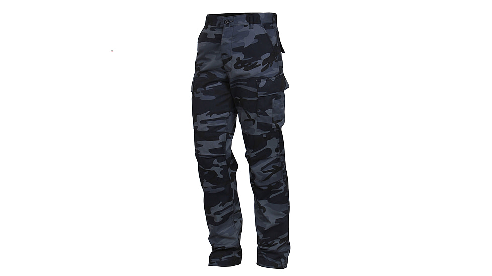 Rothco Color Camo Tactical BDU Pants - Mens, 2XL, Long, Midnight Blue Camo, 4713-MidnightBlueCamo-2XL43-47Waist