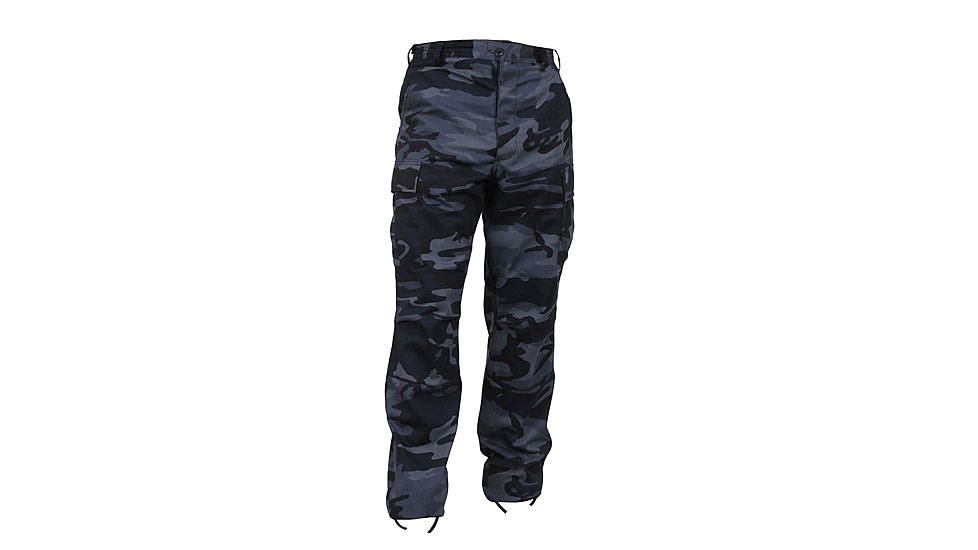 Rothco Color Camo Tactical BDU Pants - Mens, 2XL, Long, Midnight Blue Camo, 4713-MidnightBlueCamo-2XL43-47Waist