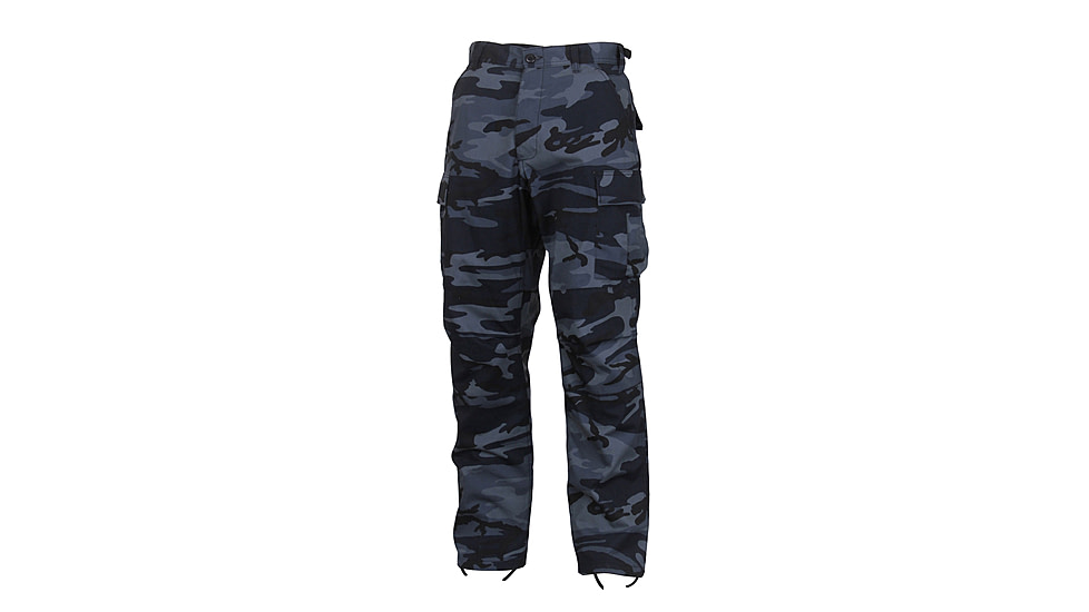 Rothco Color Camo Tactical BDU Pants - Mens, 2XL, Long, Midnight Blue Camo, 4713-MidnightBlueCamo-2XL43-47Waist