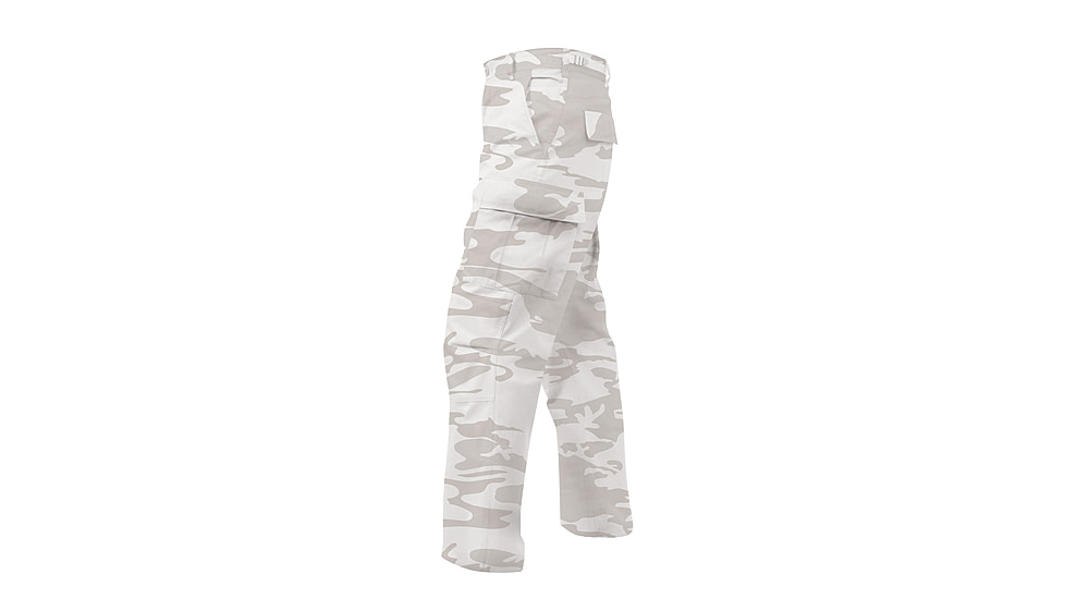 Rothco Color Camo Tactical BDU Pants - Mens, Small, White Camo, 4936-WhiteCamo-S