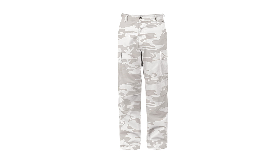 Rothco Color Camo Tactical BDU Pants - Mens, Small, White Camo, 4936-WhiteCamo-S