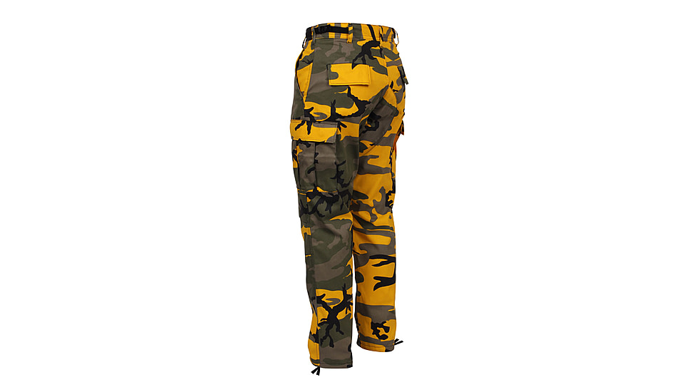 Rothco Color Camo Tactical BDU Pants - Mens, Stinger Yellow Camo, Extra Small, 8875-StingerYellowCamo-XS23-27Waist