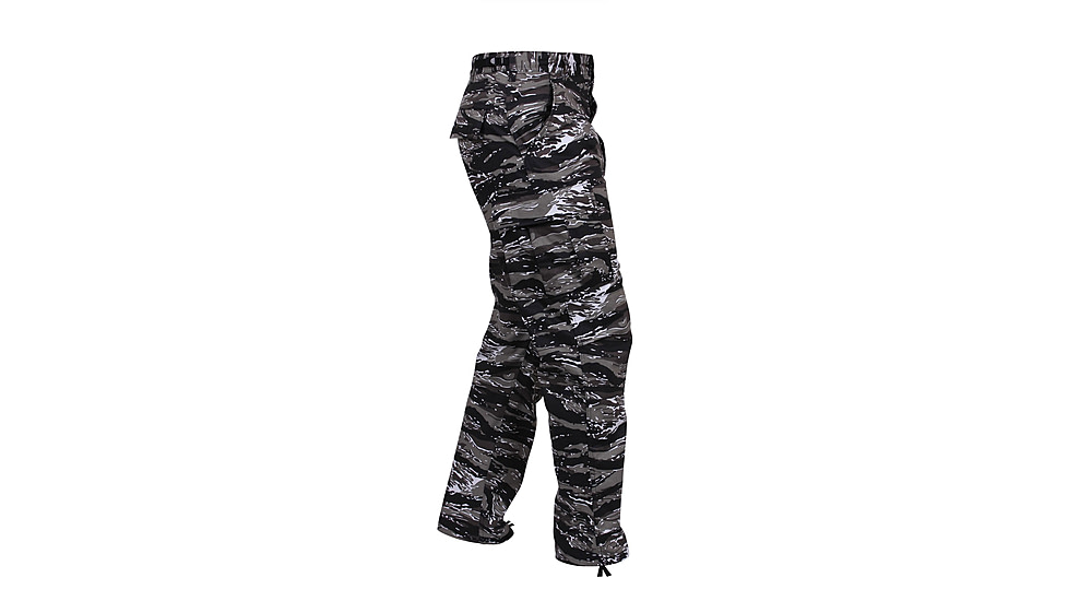 Rothco Color Camo Tactical BDU Pants - Mens, Urban Tiger Stripe Camo, Extra Small, 8862-UrbanTigerStripeCamo-XS23-27Waist