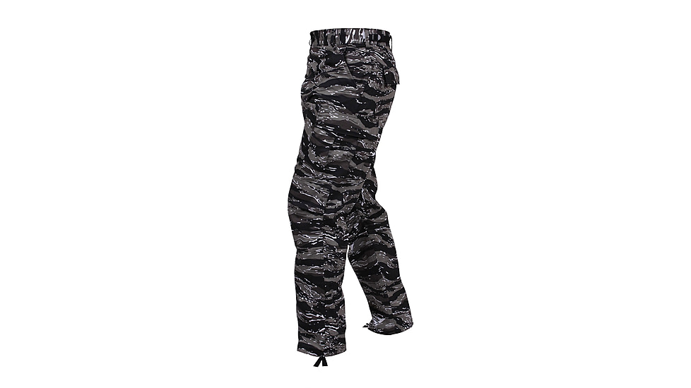 Rothco Color Camo Tactical BDU Pants - Mens, Urban Tiger Stripe Camo, Extra Small, 8862-UrbanTigerStripeCamo-XS23-27Waist