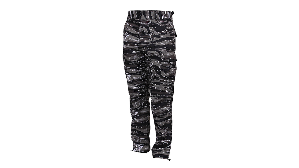 Rothco Color Camo Tactical BDU Pants - Mens, Urban Tiger Stripe Camo, Extra Small, 8862-UrbanTigerStripeCamo-XS23-27Waist