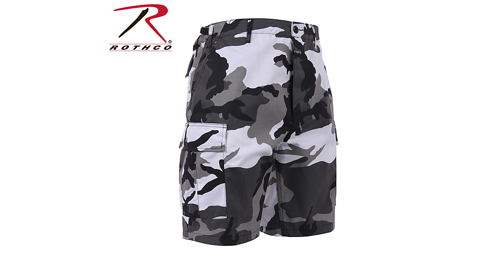 Rothco Colored Camo BDU Shorts - Men's, Sky Blue Camo, Extra Small, 65218-SkyBlueCamo-XS