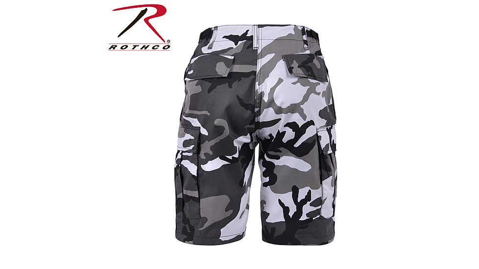 Rothco Colored Camo BDU Shorts - Men's, Sky Blue Camo, Extra Small, 65218-SkyBlueCamo-XS