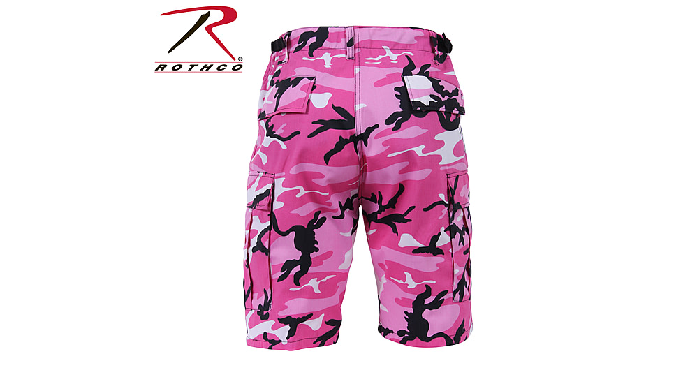 Rothco Colored Camo BDU Shorts - Men's, Sky Blue Camo, Extra Small, 65218-SkyBlueCamo-XS