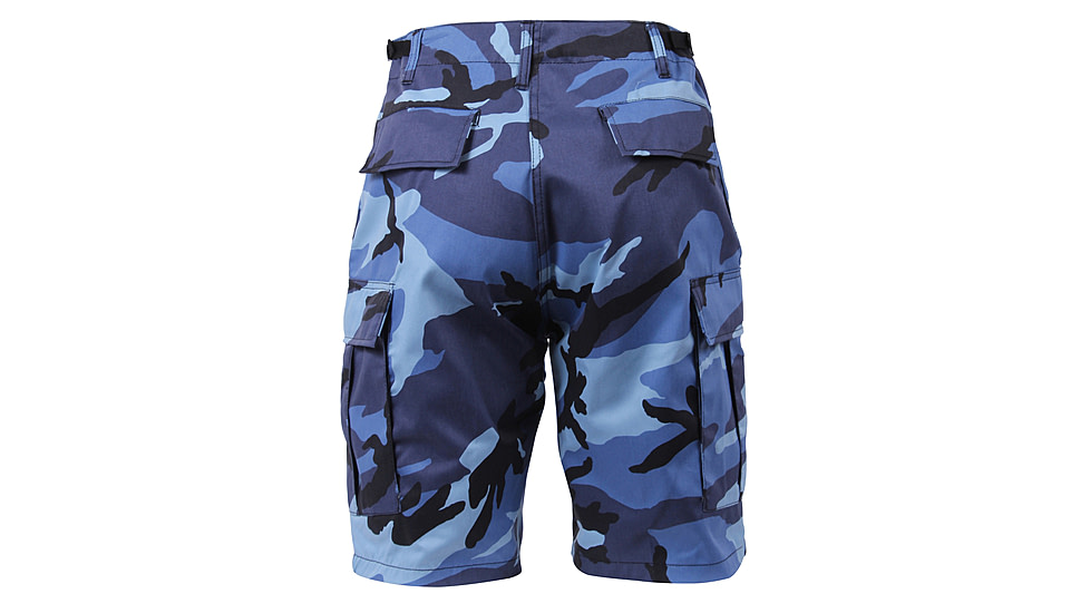 Rothco Colored Camo BDU Shorts - Men's, Sky Blue Camo, Extra Small, 65218-SkyBlueCamo-XS