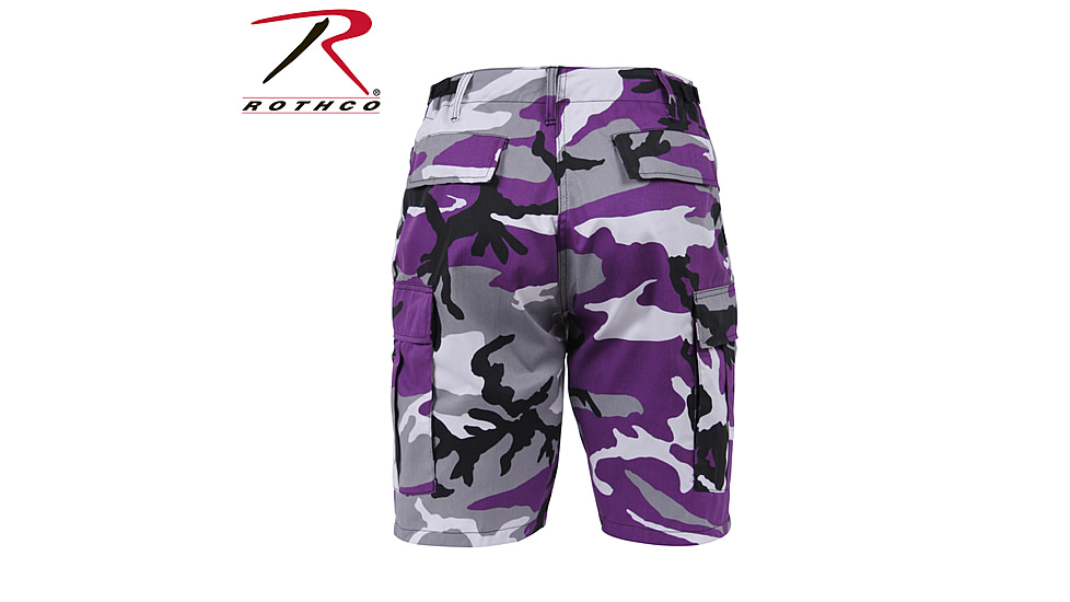 Rothco Colored Camo BDU Shorts - Men's, Sky Blue Camo, Extra Small, 65218-SkyBlueCamo-XS