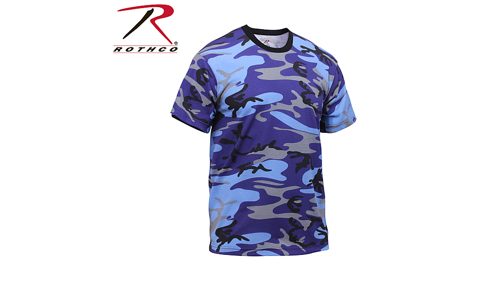 Rothco Camo T-Shirts, 6-Color Desert Camo, M, 6767-6-ColorDesertCamo-M