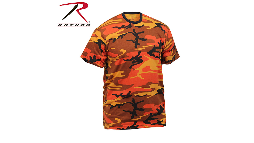Rothco Camo T-Shirts, 6-Color Desert Camo, M, 6767-6-ColorDesertCamo-M
