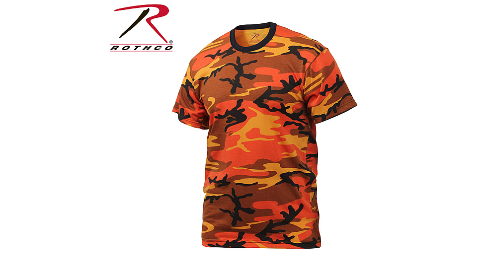 Rothco Camo T-Shirts, 6-Color Desert Camo, M, 6767-6-ColorDesertCamo-M