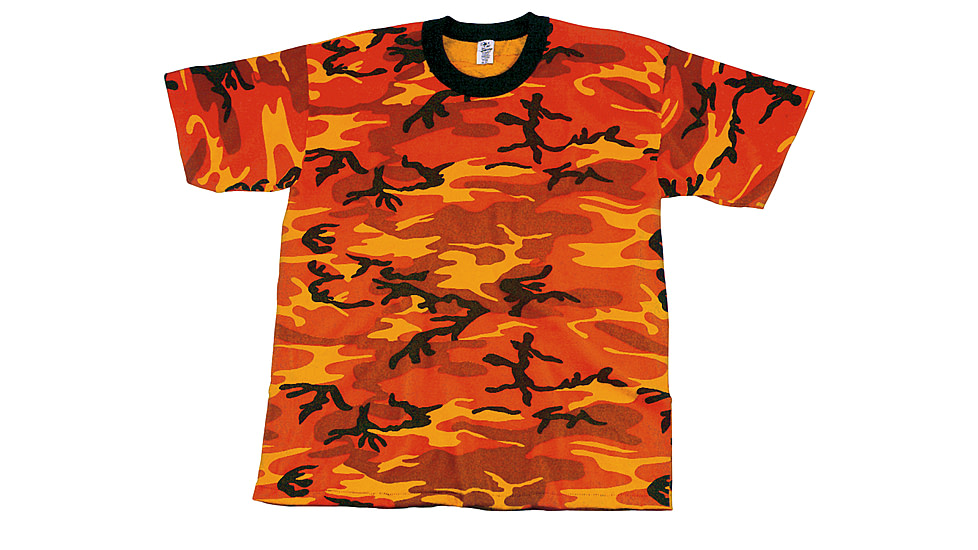 Rothco Camo T-Shirts, 6-Color Desert Camo, M, 6767-6-ColorDesertCamo-M