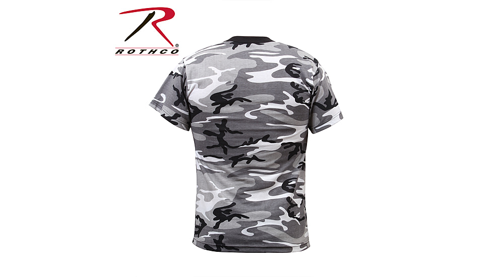 Rothco Camo T-Shirts, 6-Color Desert Camo, M, 6767-6-ColorDesertCamo-M