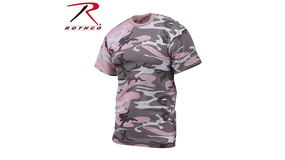 Rothco Camo T-Shirts, 6-Color Desert Camo, M, 6767-6-ColorDesertCamo-M