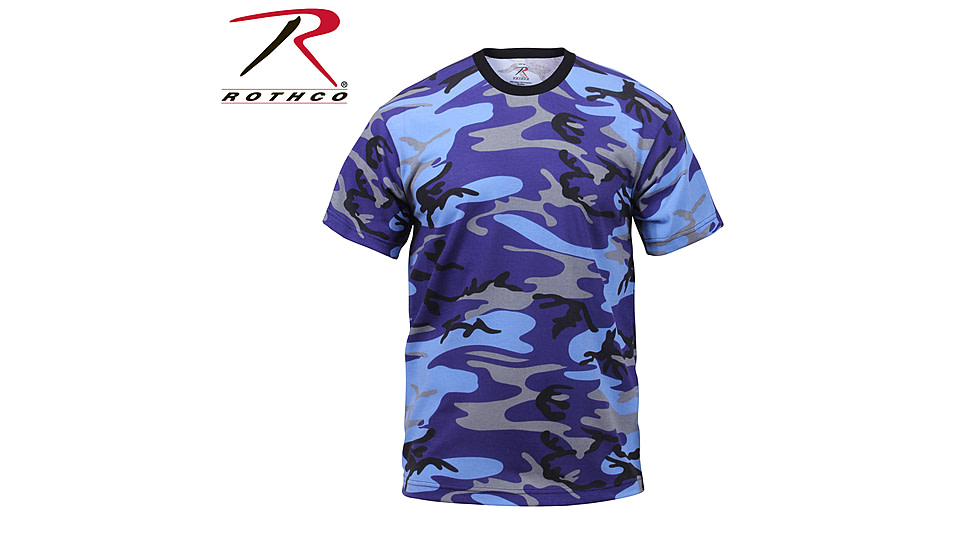 Rothco Camo T-Shirts, 6-Color Desert Camo, M, 6767-6-ColorDesertCamo-M