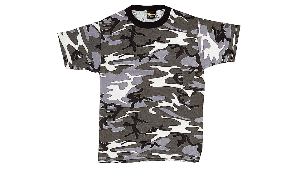 Rothco Camo T-Shirts, 6-Color Desert Camo, M, 6767-6-ColorDesertCamo-M