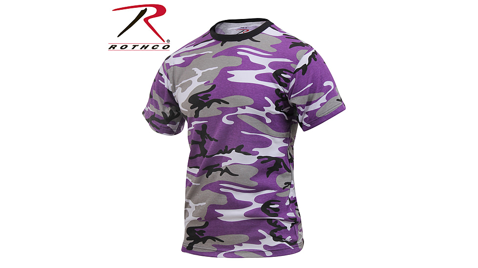 Rothco Camo T-Shirts, 6-Color Desert Camo, M, 6767-6-ColorDesertCamo-M