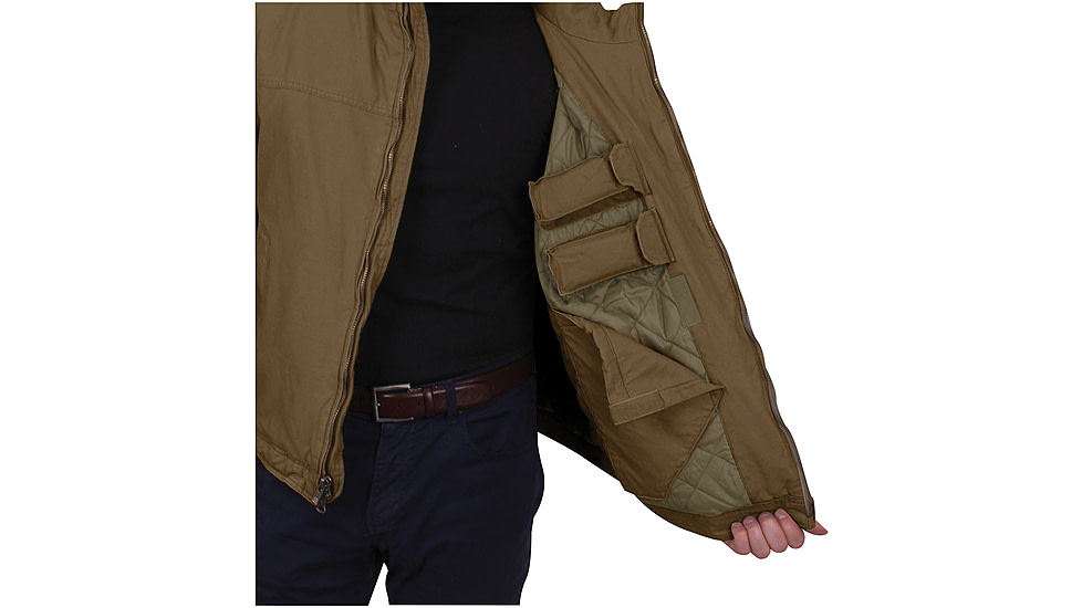 Rothco Concealed Carry 3 Season Jacket, Coyote Brown, Small, 53850-CoyoteBrown-S