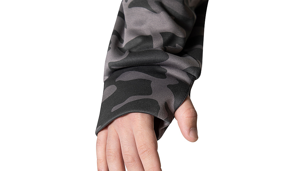Rothco Concealed Carry Hoodie, 2XL, Black Camo, 6136-BlackCamo-2XL