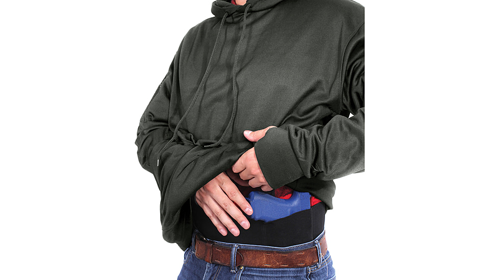 Rothco Concealed Carry Hoodie, Gun Metal Grey, XL, 2075-GunMetalGrey-XL