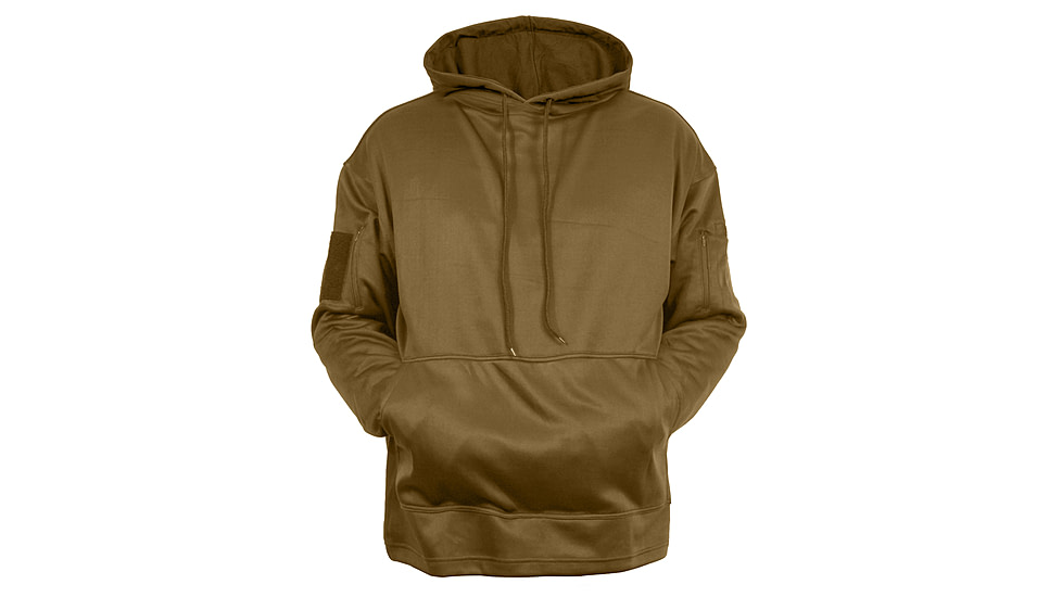 Rothco Concealed Carry Hoodie - Men's, Coyote Brown, Medium, 2081-CoyoteBrown-M