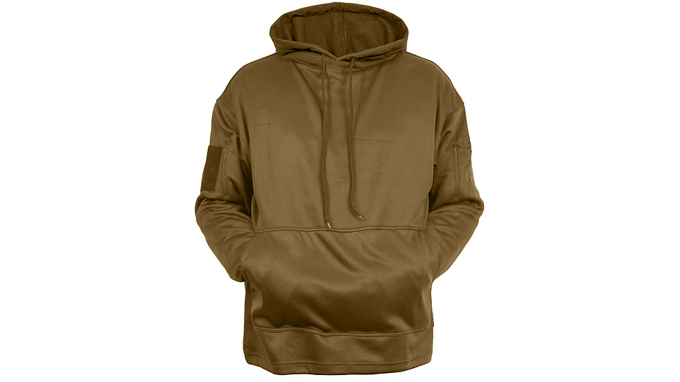 Rothco Concealed Carry Hoodie, Coyote Brown, M, 2081-CoyoteBrown-M