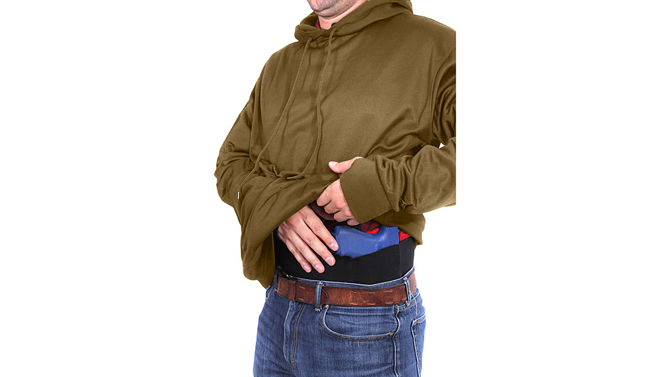 Rothco Concealed Carry Hoodie, Coyote Brown, M, 2081-CoyoteBrown-M