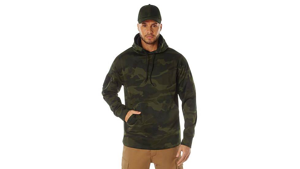 Rothco Concealed Carry Hoodie - Mens, 2XL, Camo, 12231-MidnightWoodlandCamo-2XL