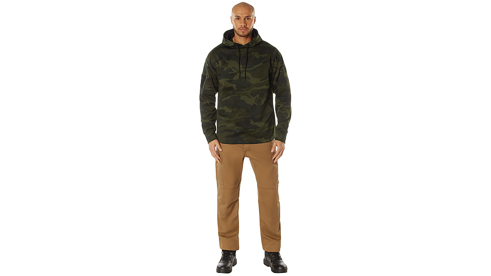 Rothco Concealed Carry Hoodie - Men's, Midnight Woodland Camo, 2XL, 12231-MidnightWoodlandCamo-2XL
