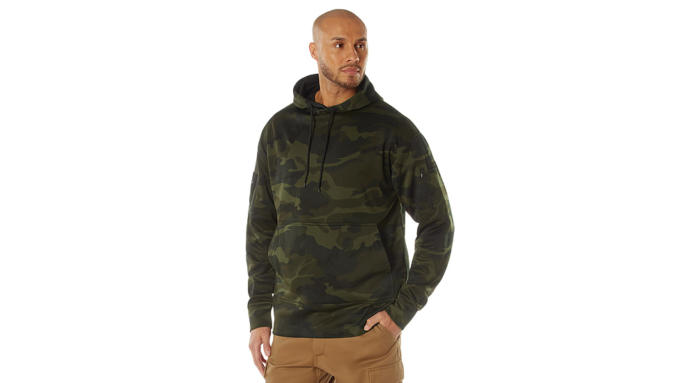 Rothco Concealed Carry Hoodie - Mens, 2XL, Camo, 12231-MidnightWoodlandCamo-2XL