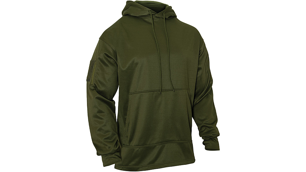 Rothco Concealed Carry Hoodie, Olive Drab, L, 2471-OliveDrab-L