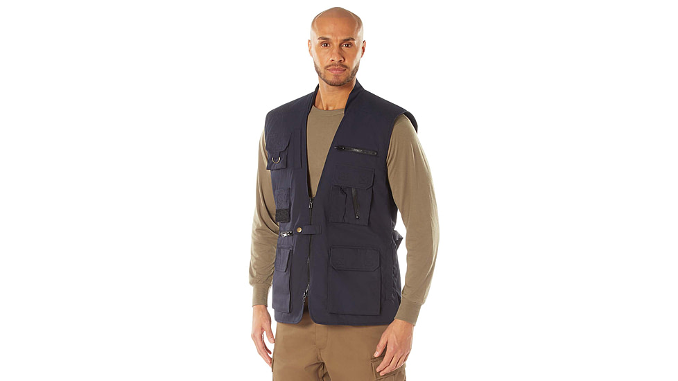 Rothco Concealed Carry Plainclothes Vest - Mens, Midnight Navy Blue, 2XL, 613902038615