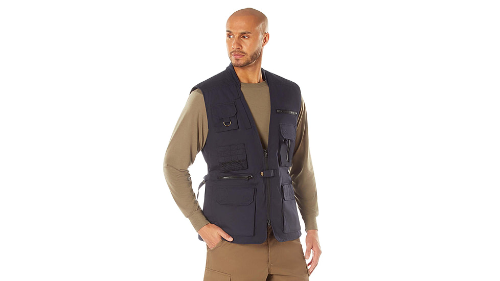 Rothco Concealed Carry Plainclothes Vest - Mens, Midnight Navy Blue, 2XL, 613902038615