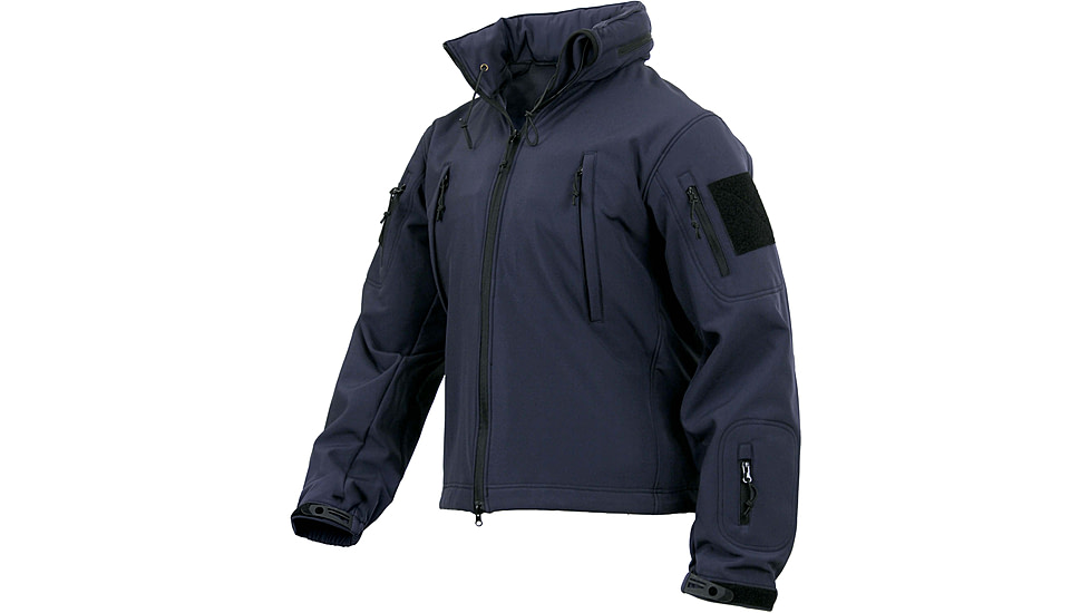 Rothco Concealed Carry Soft Shell Jacket - Mens, Midnight Navy Blue, Small, 56385-MidnightNavyBlue-S