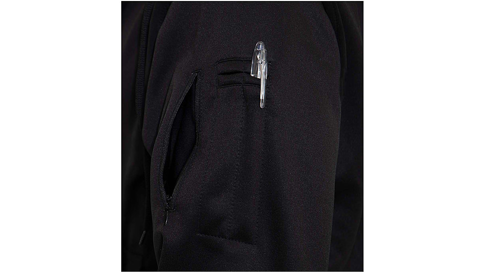 Rothco Concealed Carry Zippered Hoodie - Mens, Black, Small, 6071-S