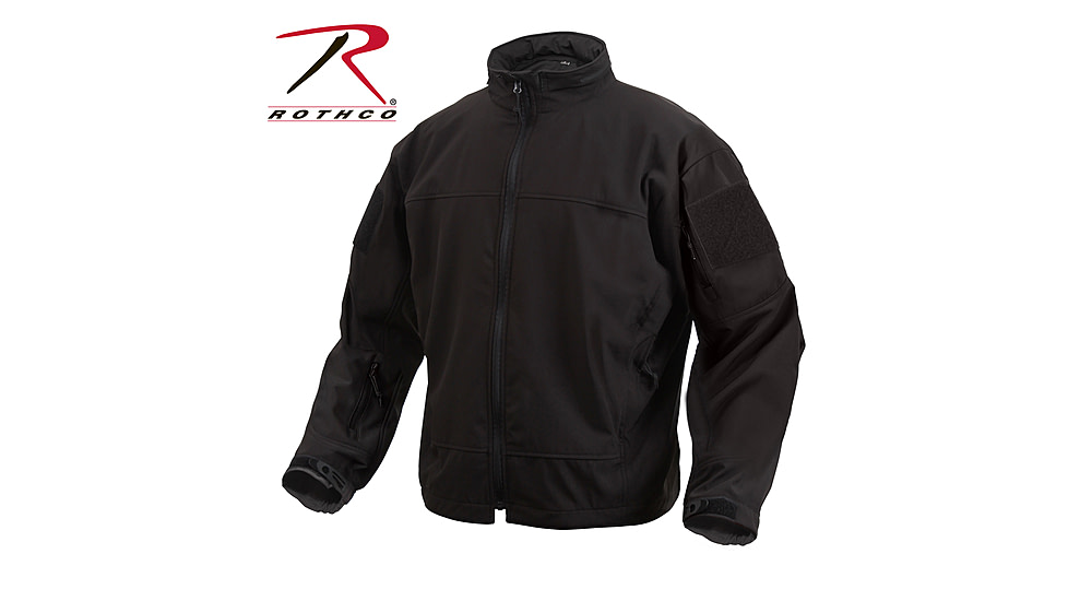 Rothco Covert Ops Light Weight Soft Shell Jacket, Olive Drab, Small, 5872-OliveDrab-S