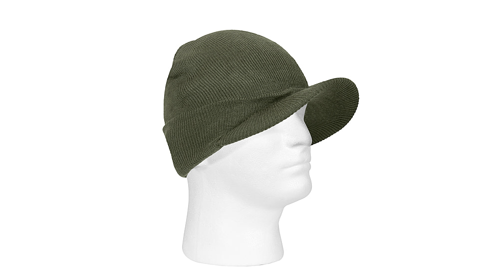 Rothco Deluxe Acrylic Jeep Caps, Olive Drab, 5409-OliveDrab